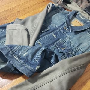 True Religion distressed denim
